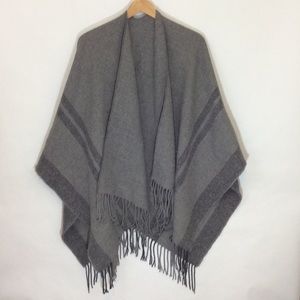 Blanket Scarf /Wrap in deep Grays